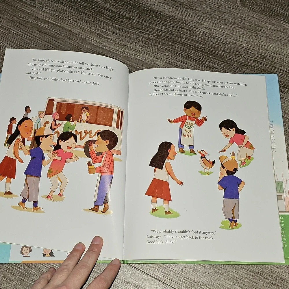 Hello, Mandarin Duck! Children's Book, Hard Cover, NEW condition!!